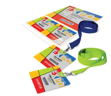 Badges & lanyards